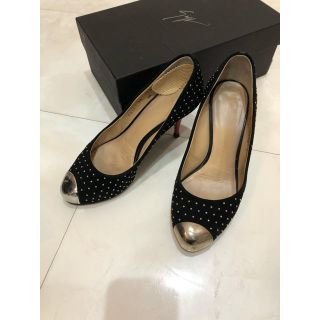 ジュゼッペザノッティ(GIUZEPPE ZANOTTI)のジュゼッペザノッティ　スタッズ　パンプス　35(ハイヒール/パンプス)