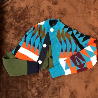 サカイ(sacai)のsacai Pendleton カーディガン(カーディガン)