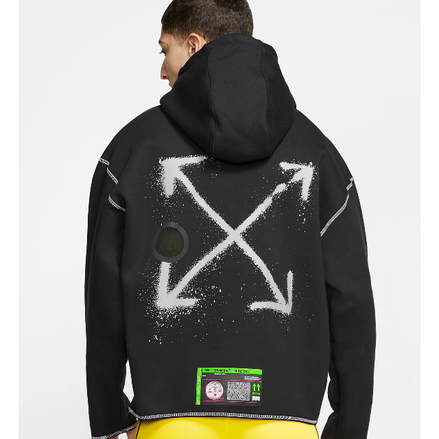 OFF-WHITE(オフホワイト)のナイキ x オフホワイト メンズパーカー L メンズのトップス(パーカー)の商品写真