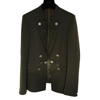 サンローラン(Saint Laurent)のPure New Wool Napoleon Blazer(テーラードジャケット)