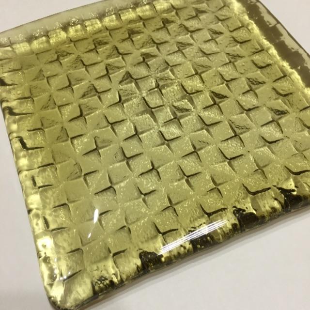 Sghr(スガハラ)の値下げしました【未使用】WAKO×Sghr スガハラ　ペアスクエアプレート インテリア/住まい/日用品のキッチン/食器(食器)の商品写真