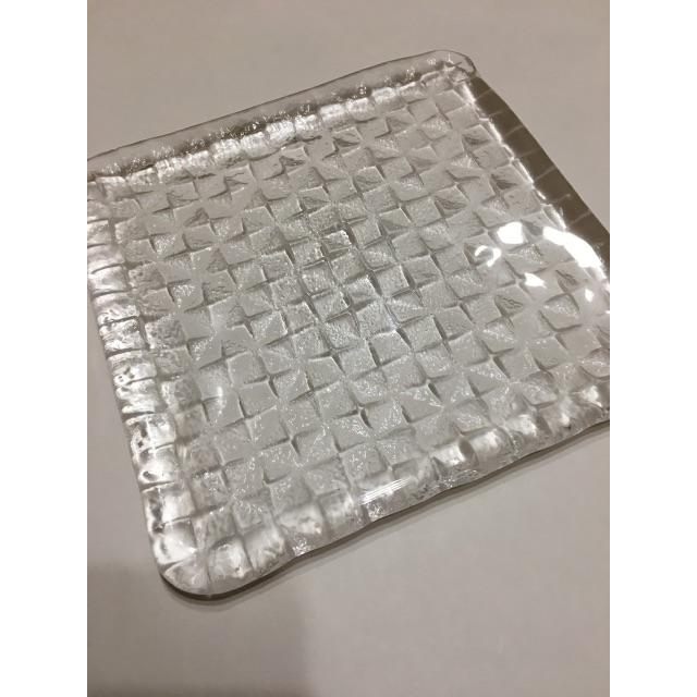 Sghr(スガハラ)の値下げしました【未使用】WAKO×Sghr スガハラ　ペアスクエアプレート インテリア/住まい/日用品のキッチン/食器(食器)の商品写真