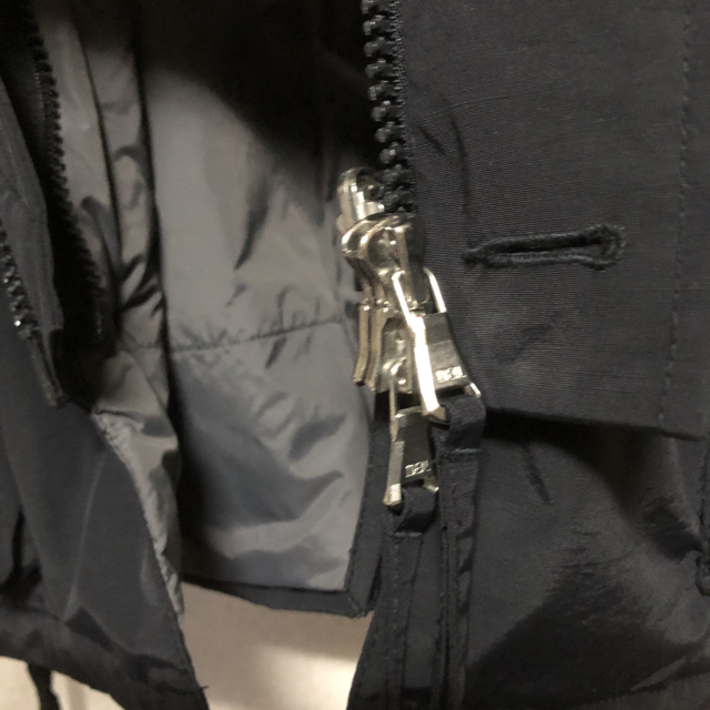 【送料無料】SHIPSシップス モッズコート 黒ブラック ラビットファー 7
