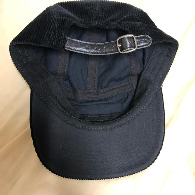 Supreme(シュプリーム)のSUPREME 18SS BLACK コーデュロイ キャンプキャップ メンズの帽子(キャップ)の商品写真
