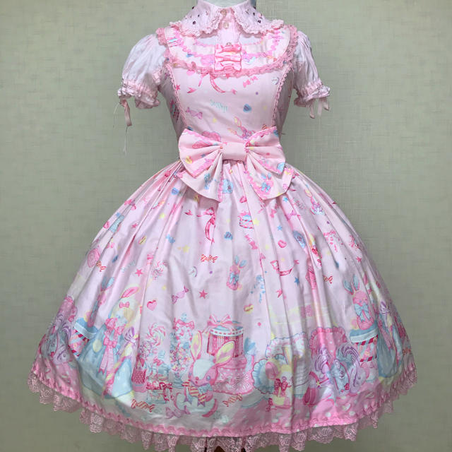 angelic pretty ドリーミィドールハウスJSKセット　ラベンダー