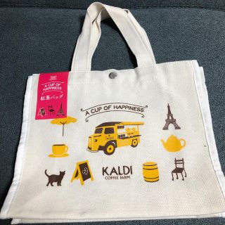 カルディ(KALDI)のカルディ　猫ちゃんバッグ(トートバッグ)