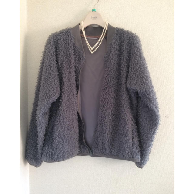 GU(ジーユー)のループ♡ブルゾン レディースのジャケット/アウター(ブルゾン)の商品写真