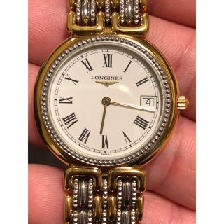 ロンジン(LONGINES)のロンジン メンズ クォーツ L5 630 3(専用)(腕時計(アナログ))