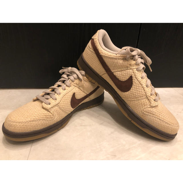 新品未使用　国内正規品NIKE DUNK LOW PRO SB HEMP ヘンプ