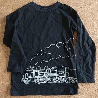 グラニフ(Design Tshirts Store graniph)のオジコ☆ロンＴ黒６Ａ ＳＬ人吉(Tシャツ/カットソー)