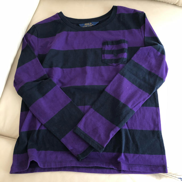 POLO RALPH LAUREN(ポロラルフローレン)のPOLO 長袖Tシャツ　8〜10 キッズ/ベビー/マタニティのキッズ服女の子用(90cm~)(Tシャツ/カットソー)の商品写真