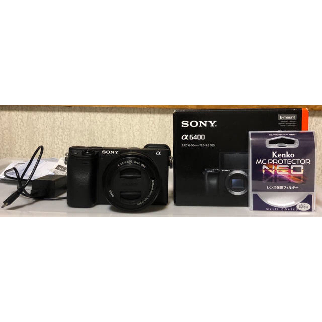 超人気新品 SONY - α6400 ILCE-6400L ズームレンズキット ミラーレス