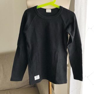 エフオーキッズ(F.O.KIDS)のf.o.kids エフオーキッズ ラグランスリーブトップス カットソー bk(Tシャツ/カットソー)