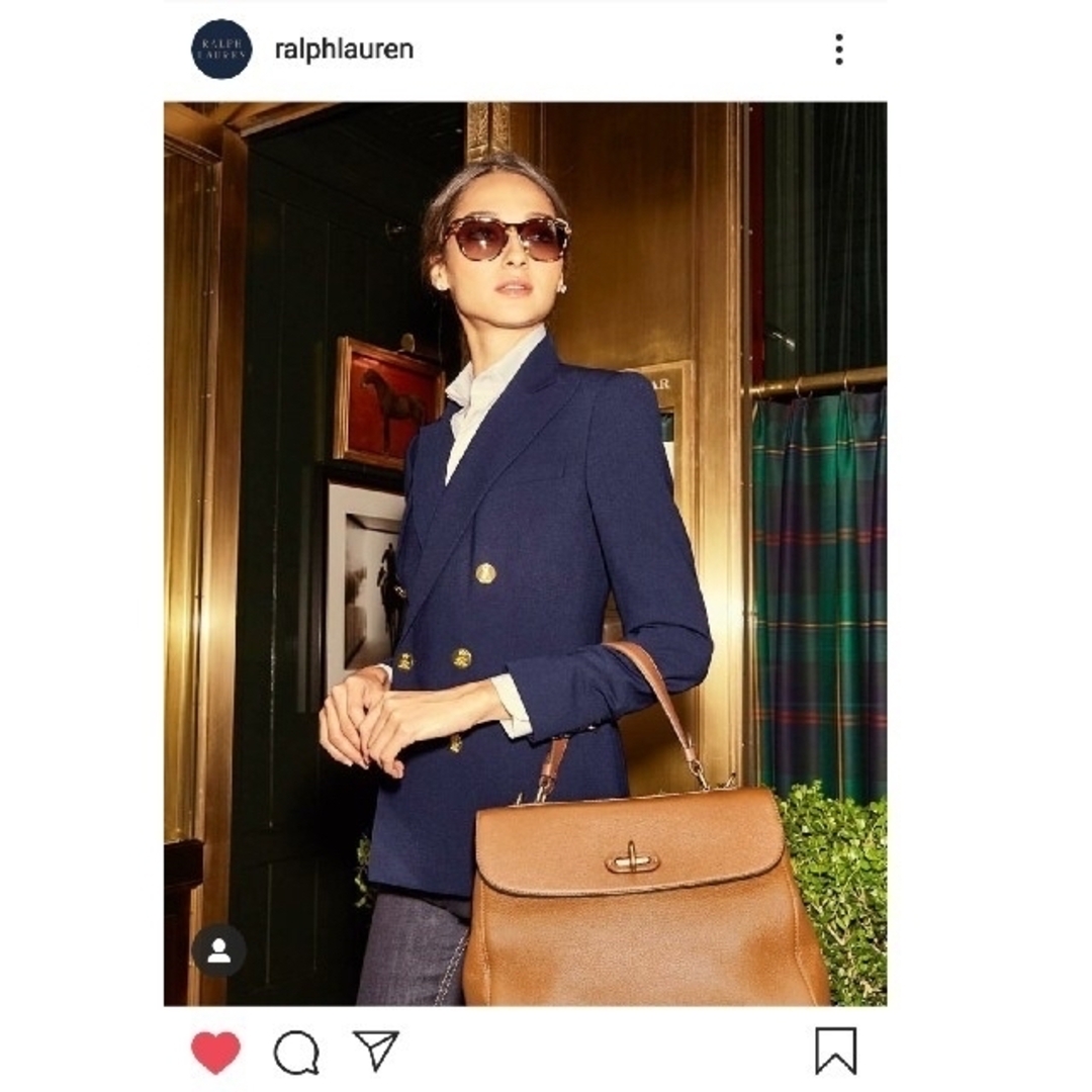 Ralph Lauren(ラルフローレン)のRALPH LAUREN Tiffin レディースのバッグ(ハンドバッグ)の商品写真