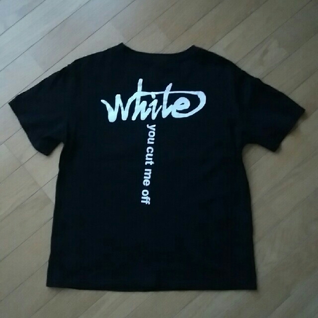 OFF-WHITE(オフホワイト)のOFF-WHITE 黒　Tｼｬﾂ メンズのトップス(Tシャツ/カットソー(半袖/袖なし))の商品写真