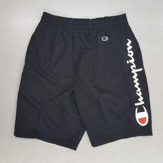 チャンピオン(Champion)のChampion（チャンピオン）サイドロゴナイロンショーツ；ブラックＬ(ショートパンツ)