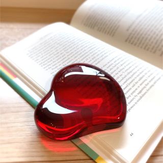 Tiffany & Co. - 【新品】Tiffany ハートのクリスタルペーパーウエイト