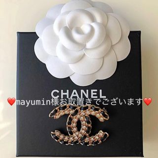 シャネル(CHANEL)の🖤シャネル🖤最終お値下げ❣️新品✨2020春夏クルーズCCマークブローチ💖(ブローチ/コサージュ)