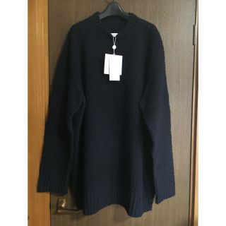 マルタンマルジェラ(Maison Martin Margiela)のM新品46%off メゾンマルジェラ デストロイ オーバーサイズ ロング ニット(ニット/セーター)