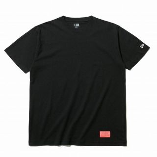 ニューエラー(NEW ERA)のnewera  コットン Tシャツ Neon Patch  黒(Tシャツ/カットソー(半袖/袖なし))