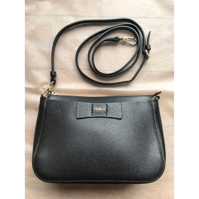 Furla(フルラ)の♡極美品　フルラ  ショルダーバック　ポシェット　ブラック♡ レディースのバッグ(ショルダーバッグ)の商品写真