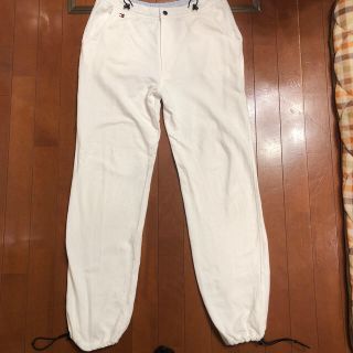 トミーヒルフィガー(TOMMY HILFIGER)の⭐︎トミーヒルフィガー　白のスエットパンツ⭐︎M(スウェット)