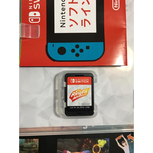 Nintendo Switch(ニンテンドースイッチ)のリングフィットアドベンチャー　 エンタメ/ホビーのゲームソフト/ゲーム機本体(家庭用ゲームソフト)の商品写真
