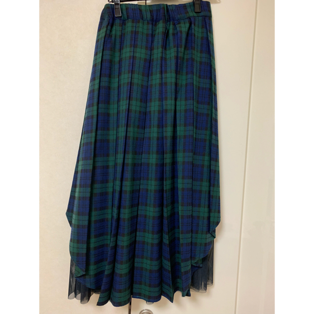 PAMEO POSE(パメオポーズ)のTulle Combi Wrap Skirt レディースのスカート(ロングスカート)の商品写真