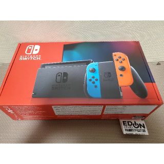 ニンテンドウ(任天堂)のNintendo Switch JOY-CON(L) ネオンブルー/(R) ネオ(家庭用ゲーム機本体)