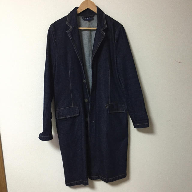 Ralph Lauren(ラルフローレン)のラルフローレン ロングデニムコート メンズのジャケット/アウター(チェスターコート)の商品写真