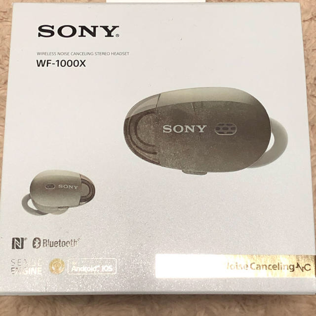 ソニー WF-1000X 完全ワイヤレスノイズBluetooth対応スマホ/家電/カメラ