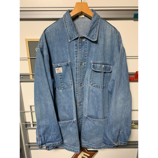 GAP(ギャップ)の期間限定出品■オールドギャップ GAP カバーオール デニムジャケット 90S メンズのジャケット/アウター(Gジャン/デニムジャケット)の商品写真