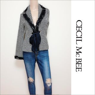 セシルマクビー(CECIL McBEE)のCECIL McBEE ラメツイード ジャケット♡スナイデル マーキュリーデュオ(テーラードジャケット)