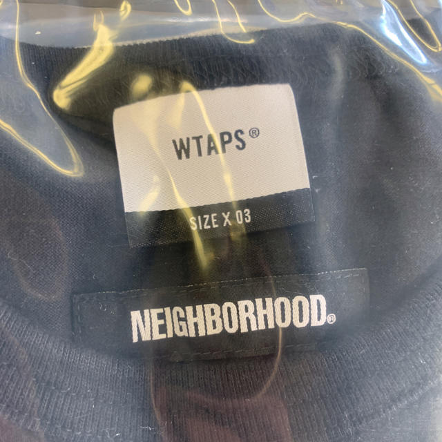 WTAPS×NEIGHBORHOOD コラボTシャツ 黒 L