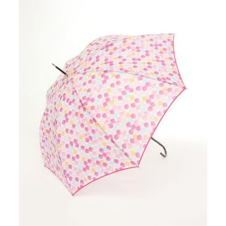 アフタヌーンティー(AfternoonTea)の＊新品＊アフタヌーンティー　カラフルドット柄雨傘　ピンク(傘)