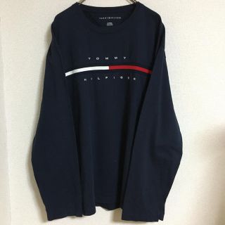 トミーヒルフィガー(TOMMY HILFIGER)のTOMMY HILFIGER【トミーヒルヒガー】ブランドネームロンT！フラッグ！(Tシャツ/カットソー(七分/長袖))