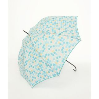 アフタヌーンティー(AfternoonTea)の＊新品＊アフタヌーンティー　カラフルドット柄雨傘　ブルー(傘)