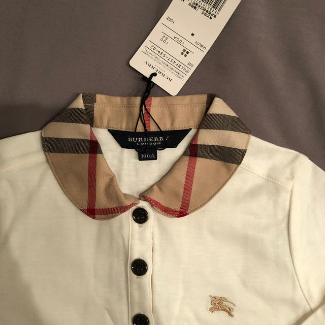 BURBERRY(バーバリー)のバーバリー  100A キッズ/ベビー/マタニティのキッズ服女の子用(90cm~)(Tシャツ/カットソー)の商品写真