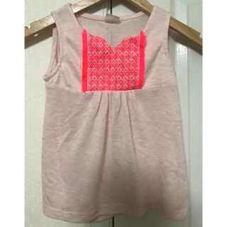 ザラキッズ(ZARA KIDS)のZARAキッズザラキッズノースリーブザラサイズ122美品(Tシャツ/カットソー)