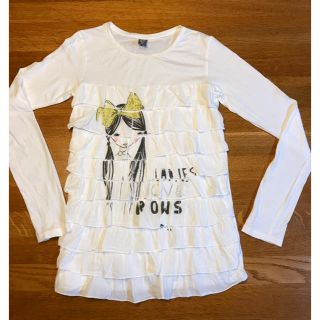 ザラキッズ(ZARA KIDS)のみかん様　予約済み　子供服  女の子(ロング Tシャツ)(Tシャツ/カットソー)