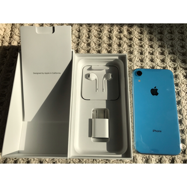 【新品未使用】iphone XR 128GB ブルー Blue SIMフリー