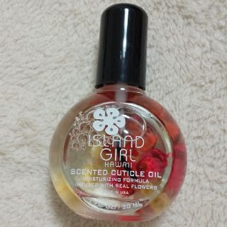 オーピーアイ(OPI)のISLAND GIRL ネイルオイル　花　フラワー(ネイルケア)