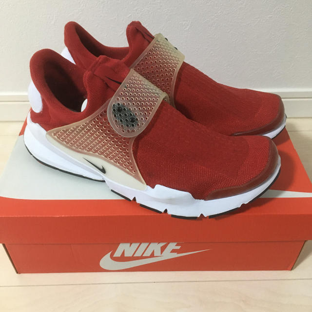 (レア美品)NIKE ナイキ　ソックダート　GYM RED ジムレッド