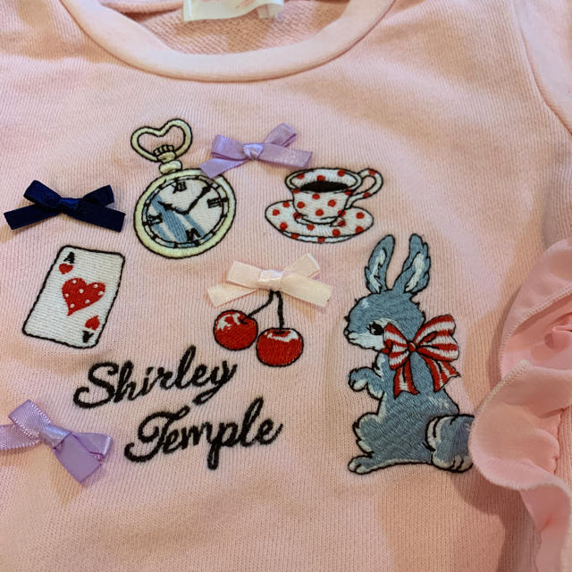 Shirley Temple(シャーリーテンプル)の専用 シャーリーテンプル  トレーナー 100 美品 キッズ/ベビー/マタニティのキッズ服女の子用(90cm~)(Tシャツ/カットソー)の商品写真