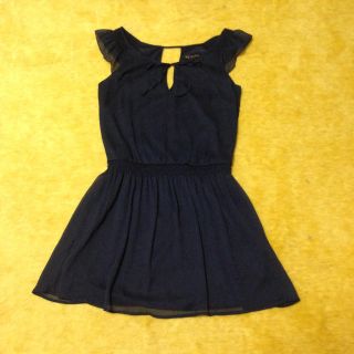 ザラ(ZARA)のZARA#シフォンワンピ(ミニワンピース)