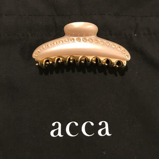 アッカ(acca)のACCA ティアラクィーン　ベージュ(バレッタ/ヘアクリップ)