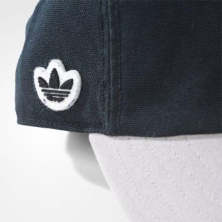 アディダス(adidas)の【新品】adidas オリジナルス キャップ 帽子 チビロゴ 黒グレー FW(キャップ)