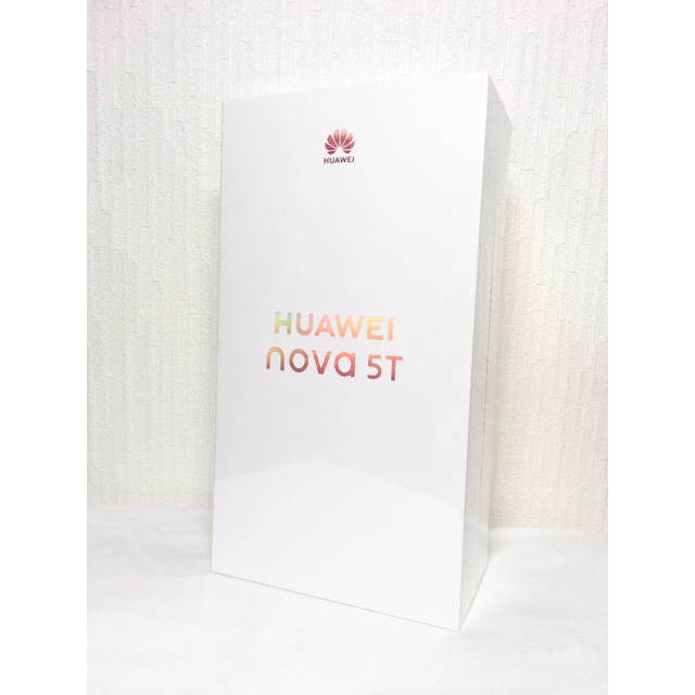 【新品】HUAWEI NOVA 5/ミッドサマーパープルスマートフォン本体