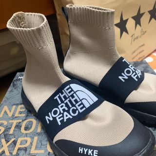 ザノースフェイス(THE NORTH FACE)のNORTH FACE×HYKE ノースフェイス×ハイク　テックニットスニーカー(スニーカー)