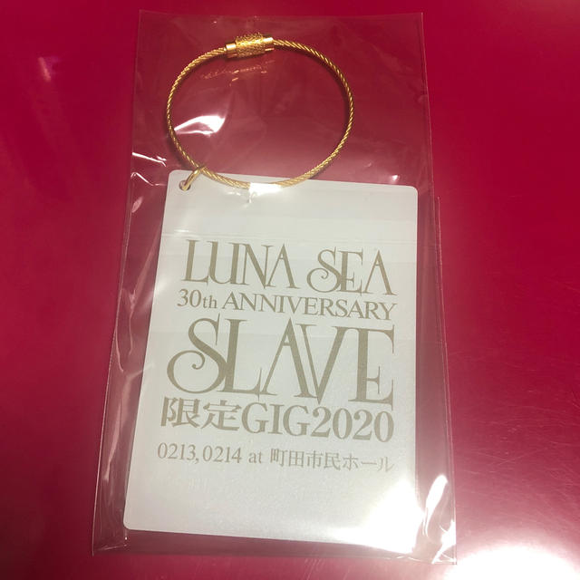 LUNASEA SLAVE限定GIG町田 キーリング エンタメ/ホビーのタレントグッズ(ミュージシャン)の商品写真